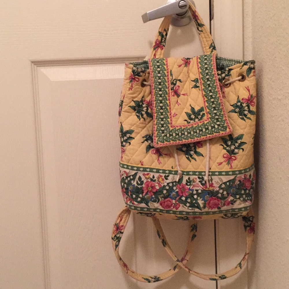 Vera Bradley mini-back pack purse